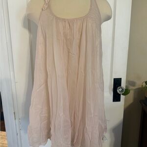 Light Pink lingerie size medium sheer babydoll